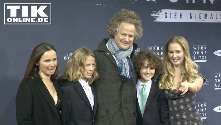 „Werk ohne Autor“-Premiere – Florian Henckel von Donnersmarck zeigt seine Familie!