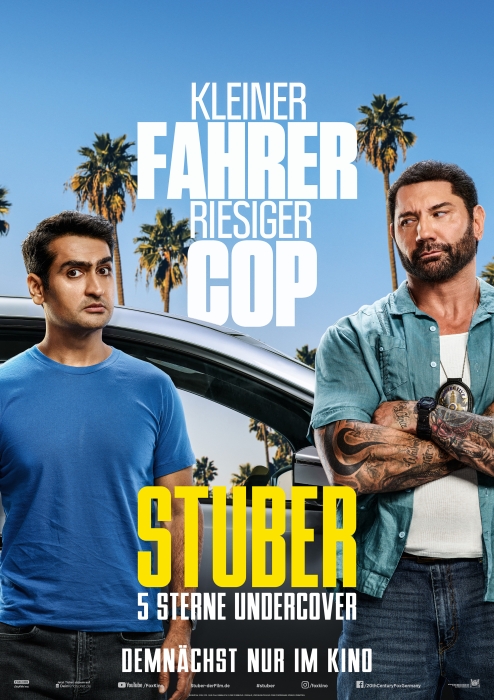 STUBER – 5 STERNE UNDERCOVER – Fanpakete zu gewinnen!