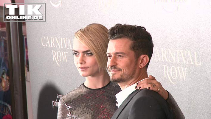 Orlando Bloom und Cara Delevigne in Berlin – Was sie über die Liebe denken!