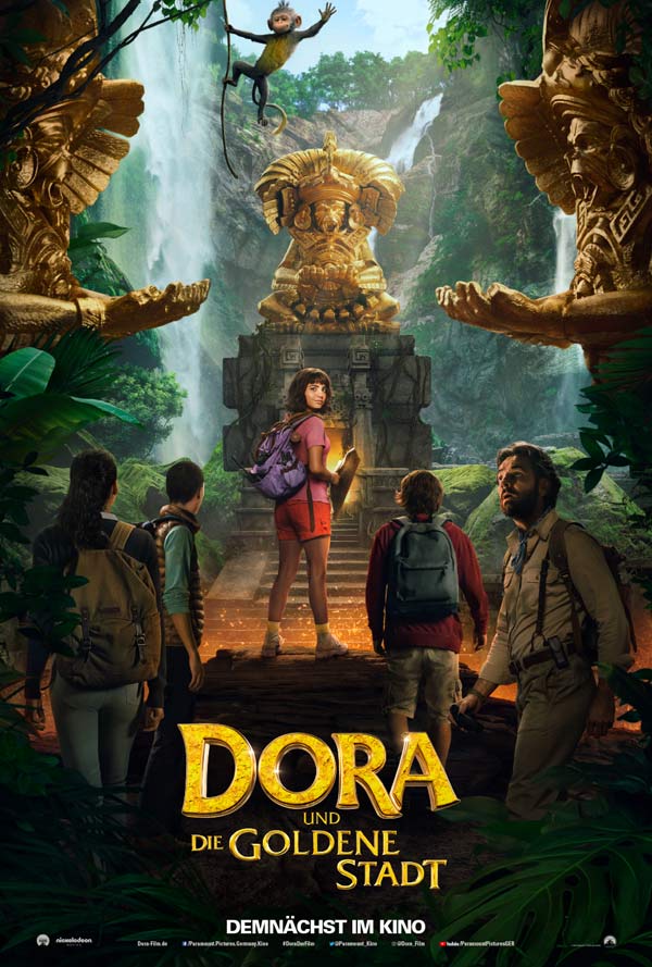 „DORA UND DIE GOLDENE STADT“ – Hörspiele und Filmplakate für Euch!