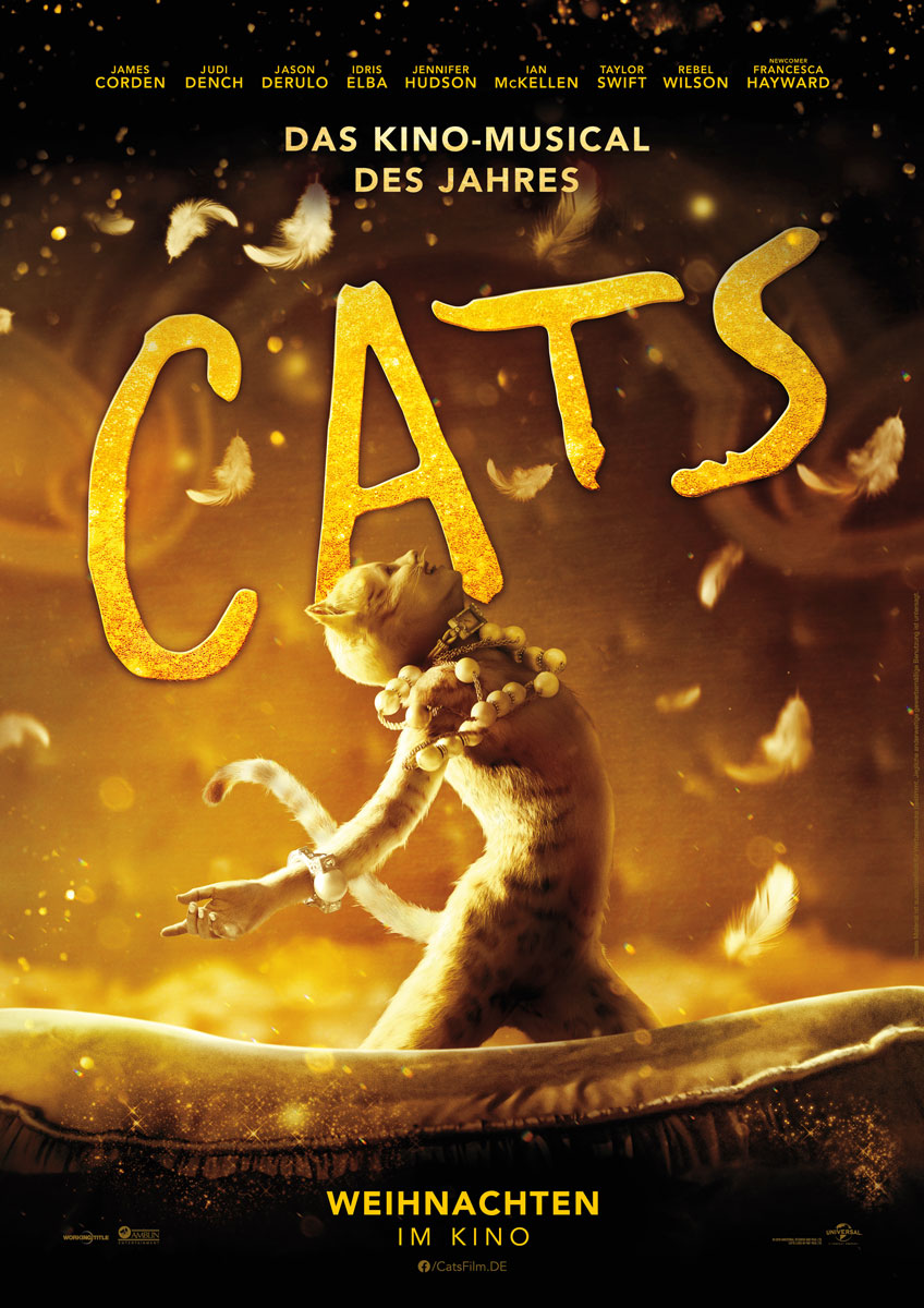 „CATS“ kommt ins Kino – Hier gibts Gewinne!