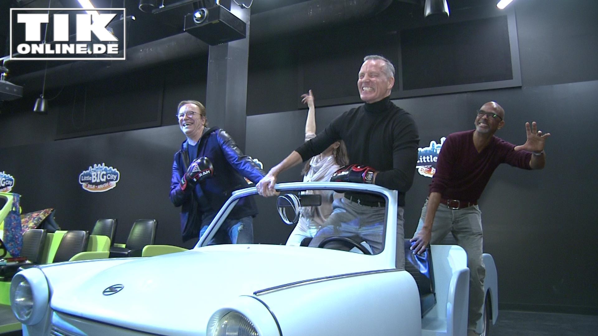 Henry Maske und Wolfgang Lippert – So schön war’s im Trabi!