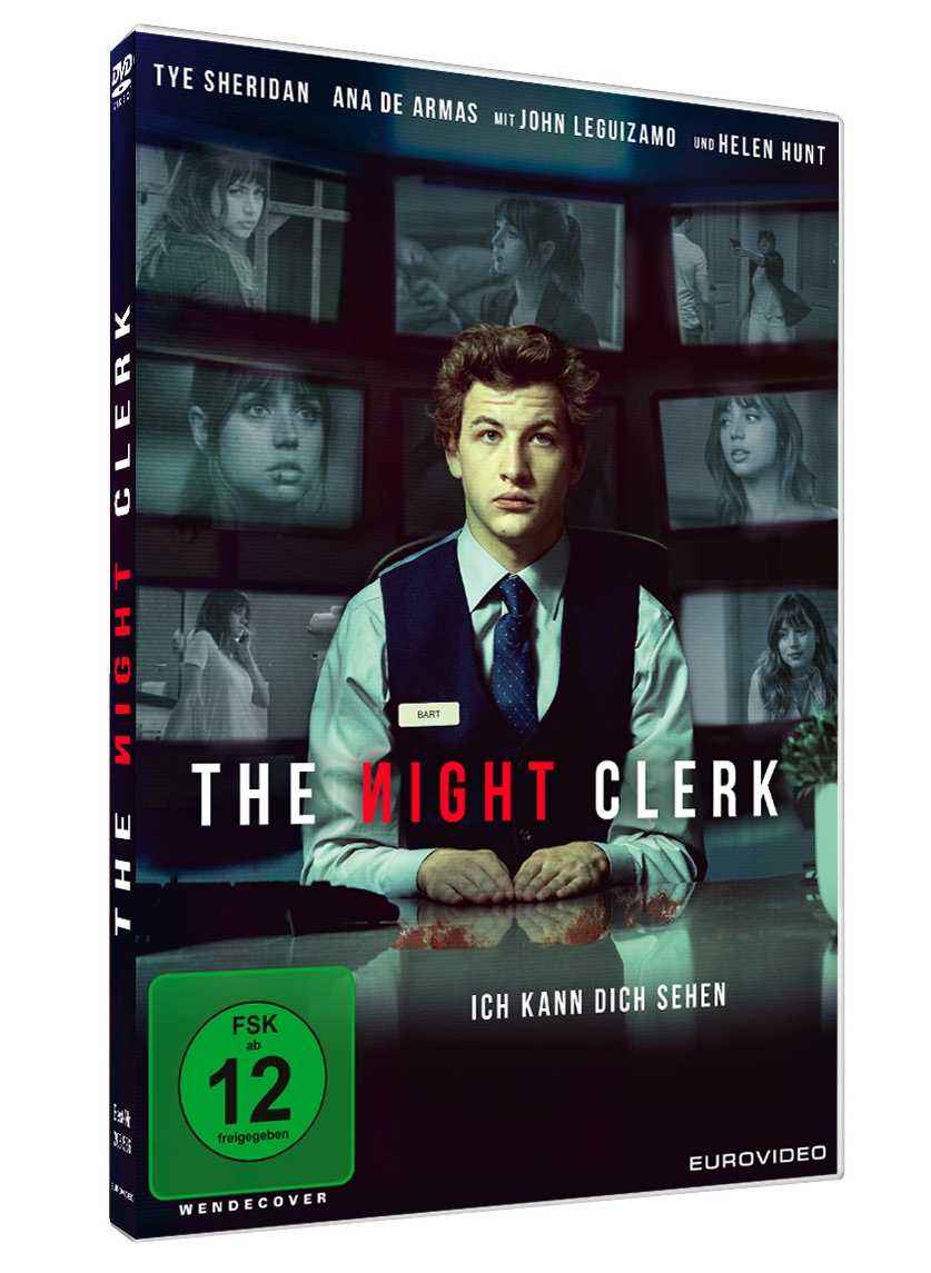 „THE NIGHT CLERK“ Blu-rays fürs Heimkino zu gewinnen!