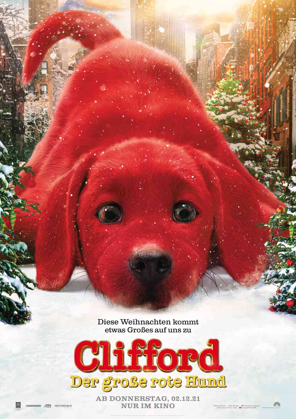 „CLIFFORD DER GROSSE ROTE HUND“ – Niedliche Fanpakete zu gewinnen!