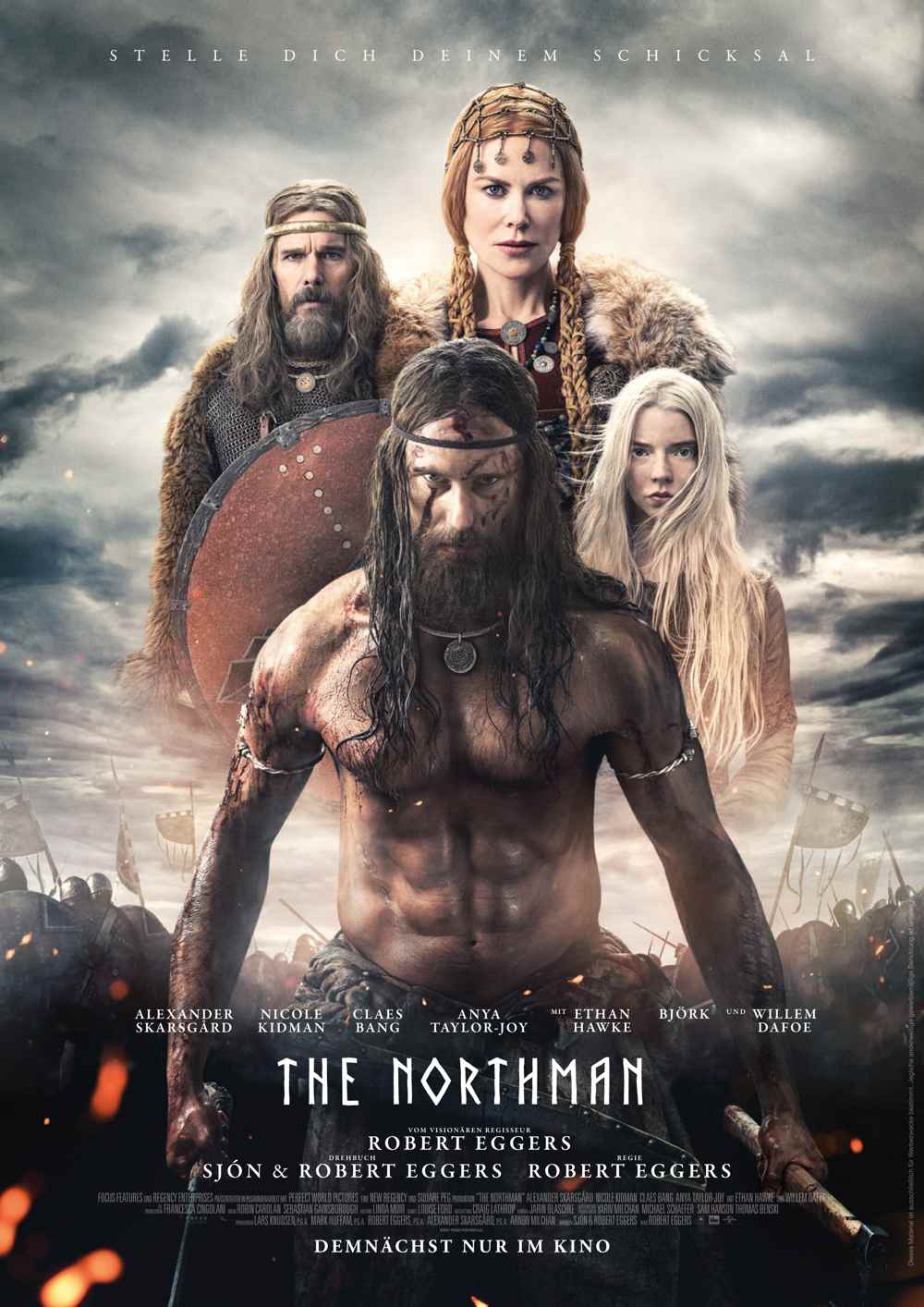 Exklusive Tickets gewinnen – Deutschland-Premiere von THE NORTHMAN am 30. März 2022 in Hamburg