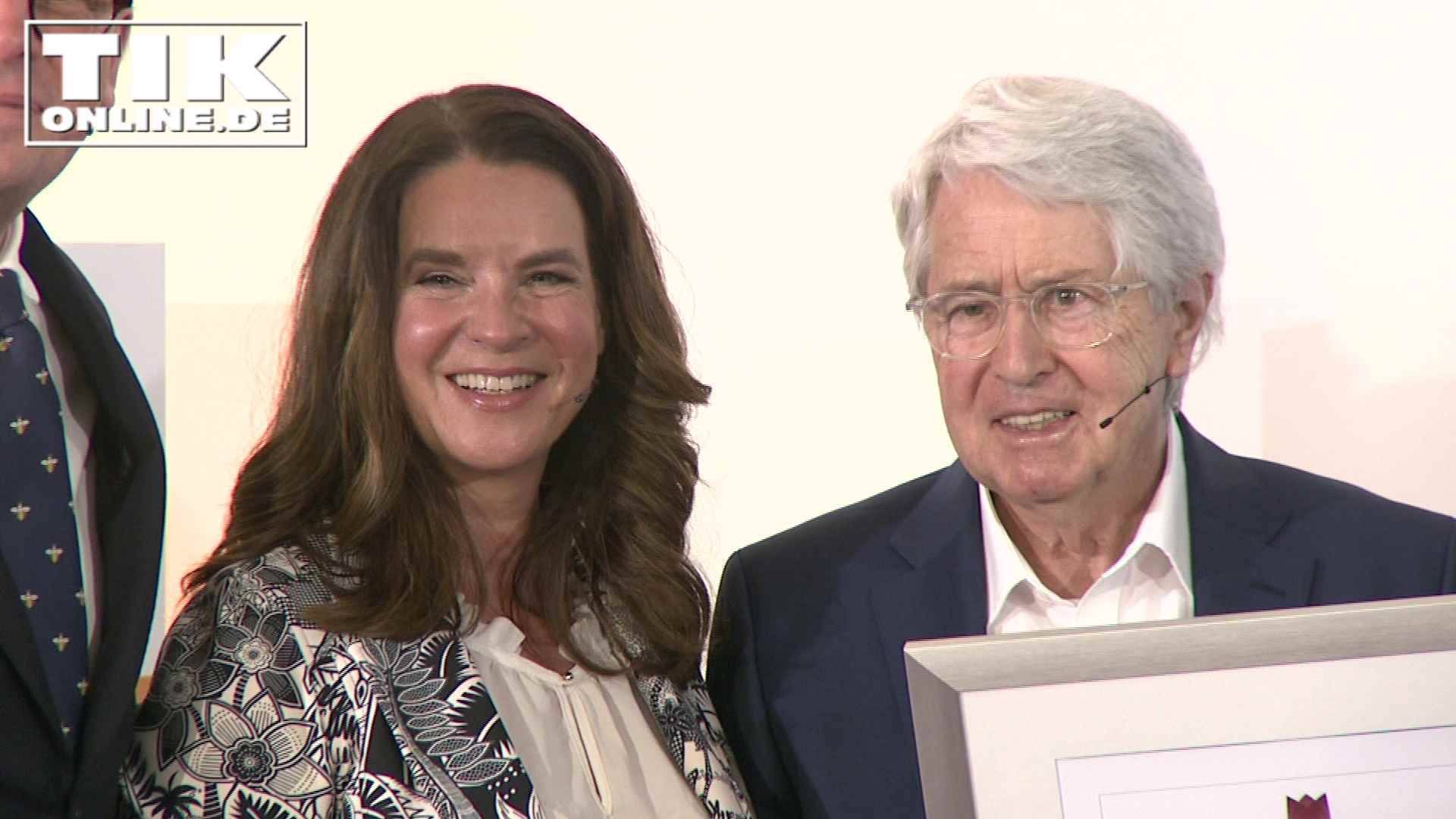 Frank Elstner erhält Muhammad Ali Gedächtnispreis – Katarina Witt „Er ist ein tolles Vorbild für Millionen von Menschen“