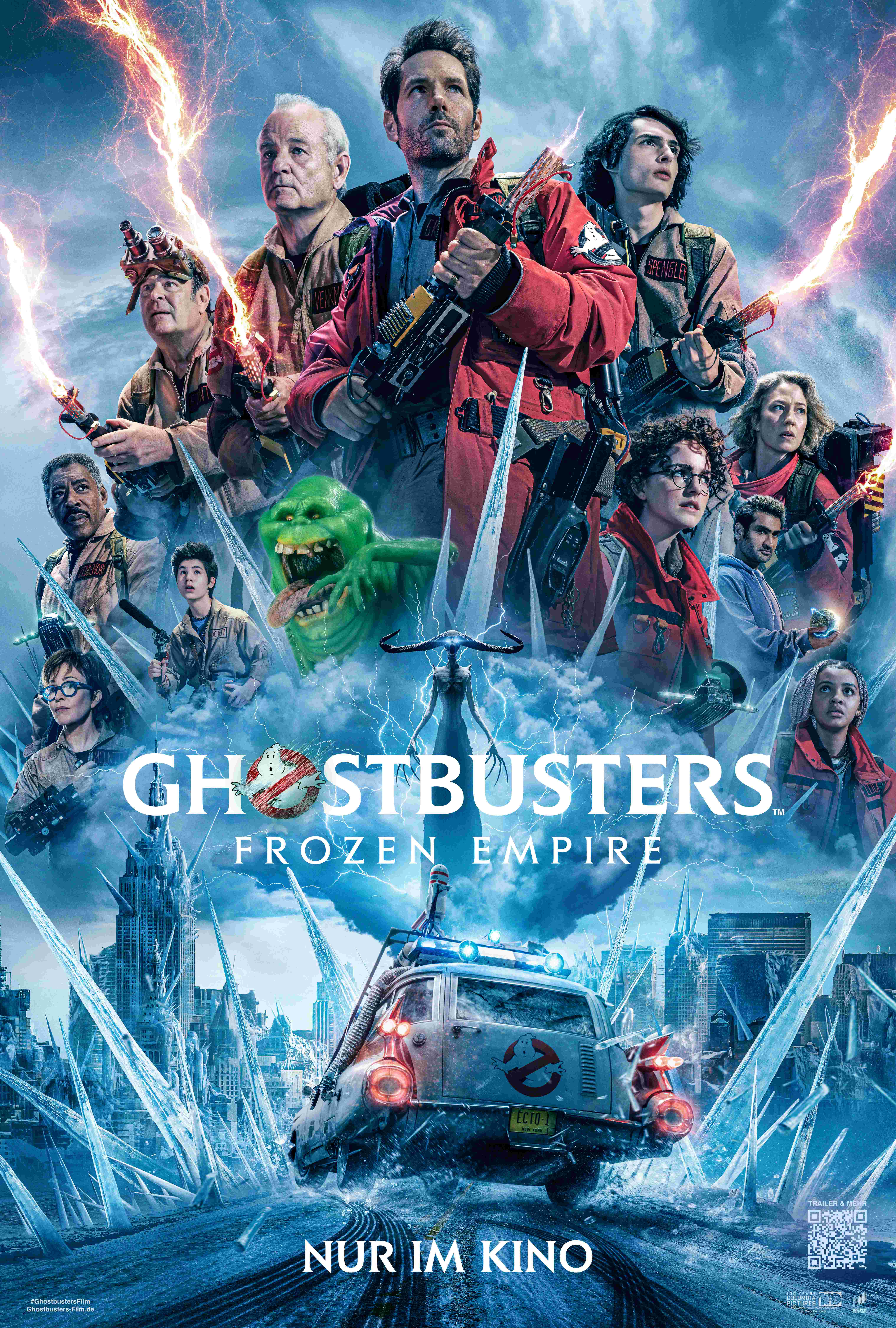 „GHOSTBUSTERS: FROZEN EMPIRE“ – Hier gibt’s coole Gewinne zum Kinostart 2024!
