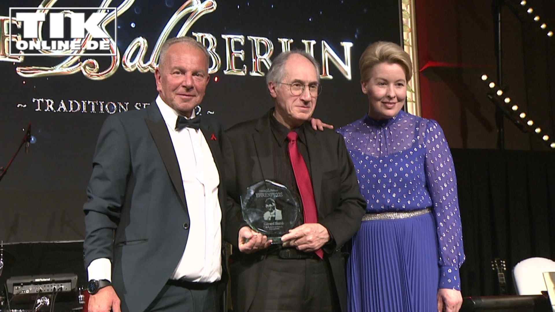 Presseball Berlin – Eröffnung der Ballsaison, Gérard Biard geehrt!