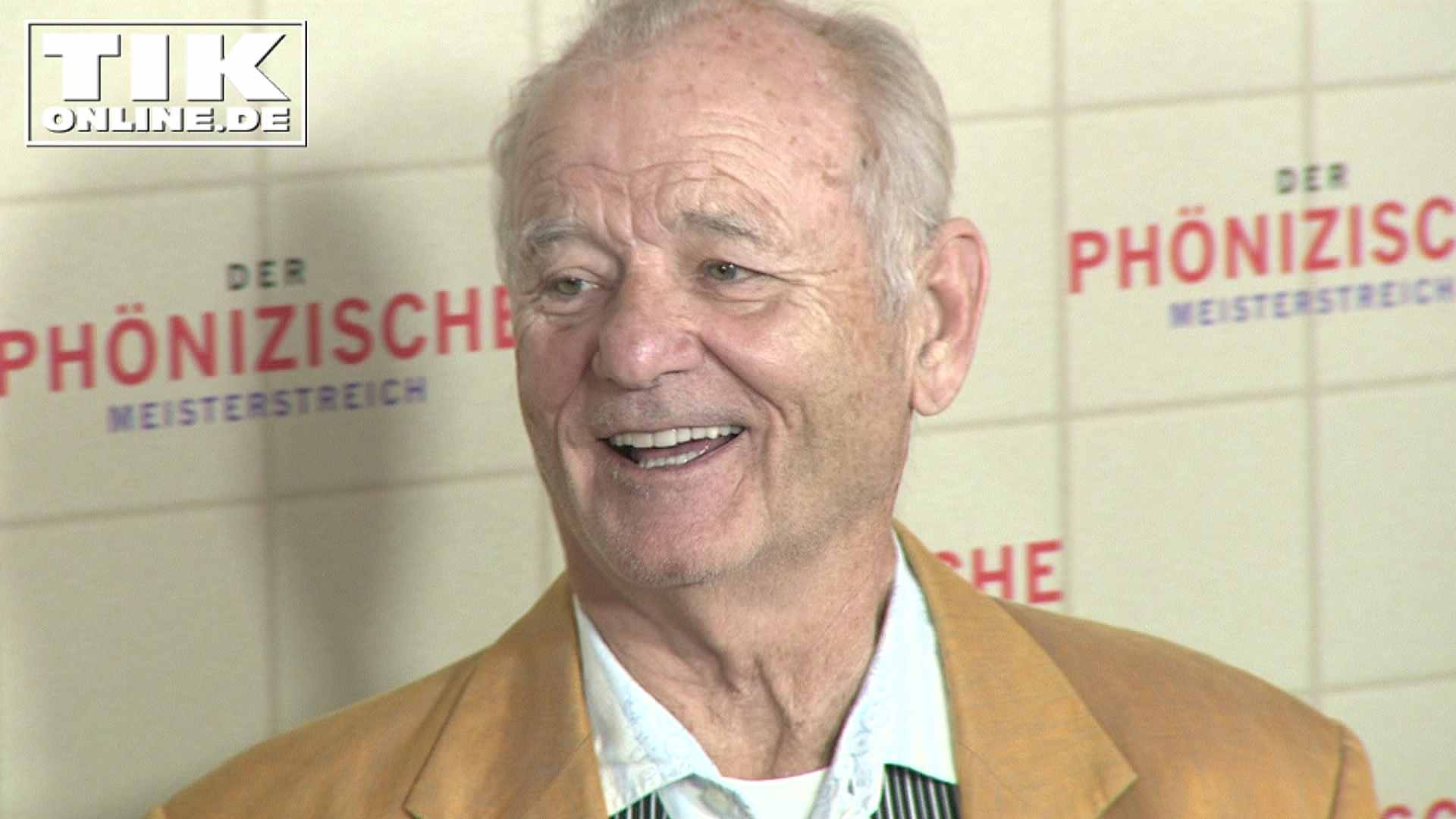 Bill Murray in Berlin – Premiere von „Der Phönizische Meisterstreich“