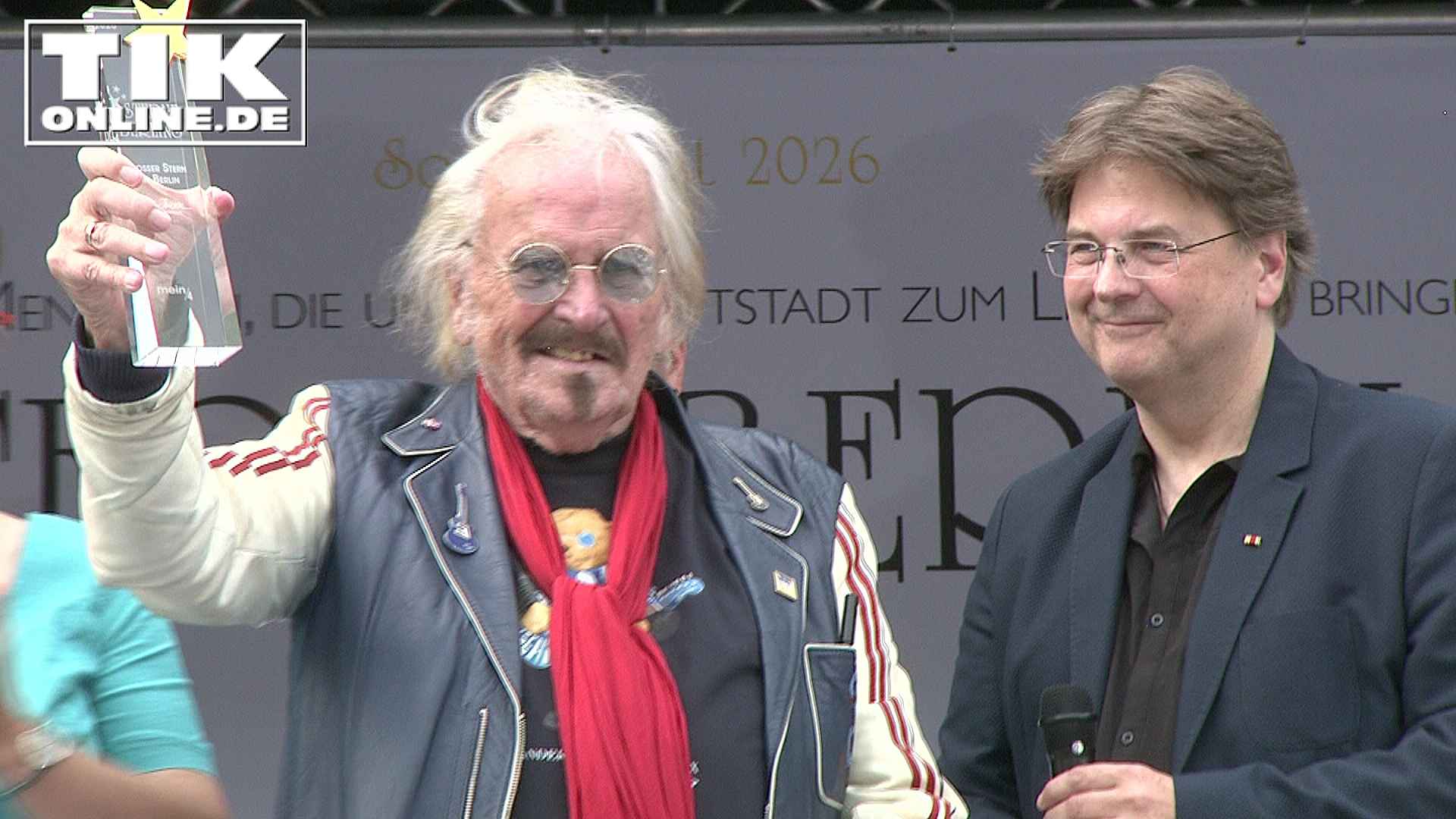 Emotionen pur – Frank Zander für sein Lebenswerk geehrt