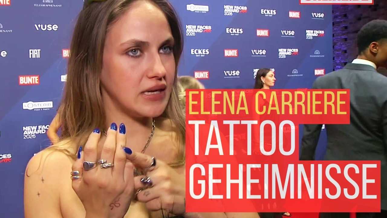 Elena Carrière lüftet Tattoo-Geheimnisse & wie GNTM ihr Leben veränderte…