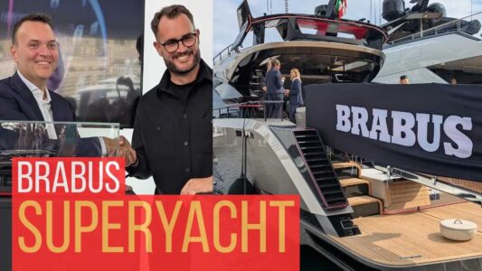 Weltpremiere: BRABUS erobert die Meere mit Superyacht – Constantin Buschmann @Monaco Yacht Show 2026