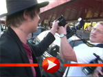 Pete Doherty bei seiner Ankunft in Berlin