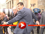 Die Bodyguards des Prinz Felipe in Action