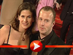 Heino Ferch mit Ehefrau Marie Jeanette bei der Goldenen Kamera 2004