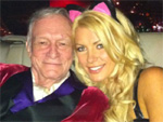 Hugh Hefner und Crystal Harris: Hochzeit ganz in Pink