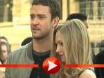 Justin Timberlake posiert in Berlin