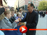 Peter Bond bei der Cats Premiere