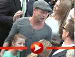 Til Schweiger mit Tochter Emma und Freundin Svenja auf dem Produzentenfest 2012