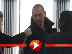 Ralph Fiennes Ankunft in Berlin