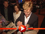 Robert Redford mit seiner Frau in Berlin