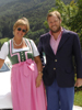 Gloria von Thurn und Taxis: Präsentiert sich als brave Dirndlmaid