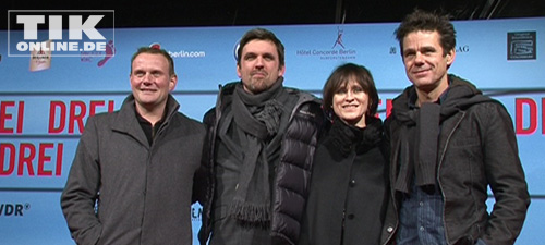 Tom Tykwer Sophie Rois Devid Striesow Sebastian Schipper (Foto: HauptBruch)