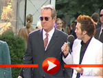 Tommy Lee Jones ganz cool, bei der Men in Black II Premiere