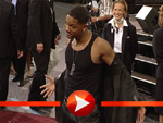 Will Smith mit Muskelshirt bei der Men in Black II Premiere in Berlin