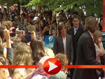 Zac Efrons Ankunft im Sony Center
