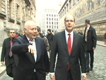 Spaziergang mit Fürst Albert von Monaco: Spontanes Sightseeing zu Fuß in Dresden!