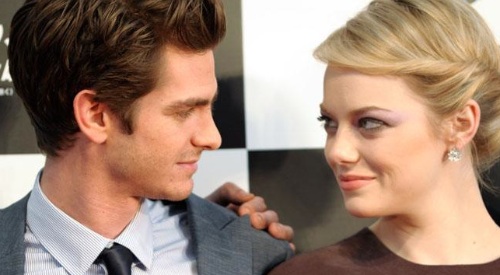 Andrew Garfield und Emma Stone