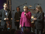 David Garrett und Leslie Mandoki: Rocken für Kanzlerin Angela Merkel