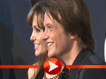 Angelina Jolie posiert mit August Diehl