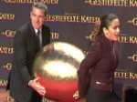 Antonio Banderas und Salma Hayek: Beim Eier-Werfen in Berlin!