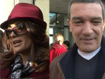 Antonio Banderas und Salma Hayek: In Berlin umzingelt!