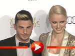 Franziska Knuppe und Baptiste Giabiconi auf dem roten Teppich