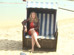 Barbara Schöneberger: Was macht sie im Strandbad?