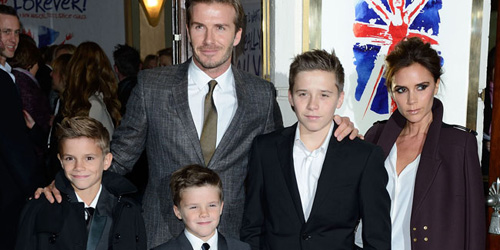 David Beckham und Victoria Beckham