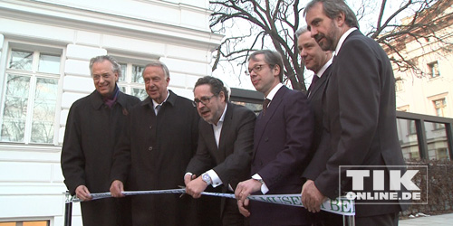 Olivier Berggruen, Klaus Wowereit (Foto. HauptBruch GbR)