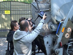Paparazzi-Glück in Berlin: Brangelinas Müll!