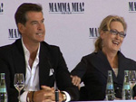 Pierce Brosnan und Meryl Streep: Gut gelaunt in Berlin!