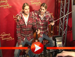 David Garretts Wachsfigur trägt Schlabber-Look