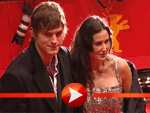 Demi Moore und Ashton Kutcher auf dem roten Teppich