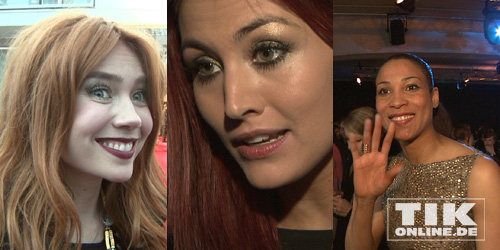 Annabelle Mandeng, Fiona Erdmann, Palina Rojinski (Foto: HauptBruch GbR)