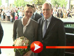 Fürst Albert von Monaco mit Fürstin Charlène in Berlin