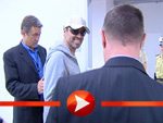 George Michael: Im Jogginganzug am Flughafen Leipzig