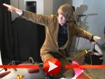 Helge Schneider fliegt Rakete