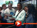 Jermain Jackson trifft in Berlin ein