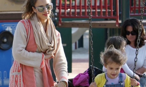 Jessica Alba und Tochter Honor
